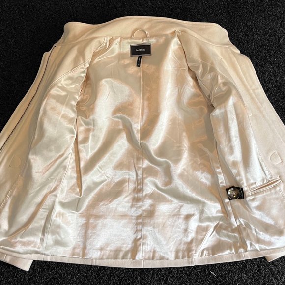 Boho La Chateau Wool Mark Blend Peacoat - Off White (Size Small) - Picture 3 of 6